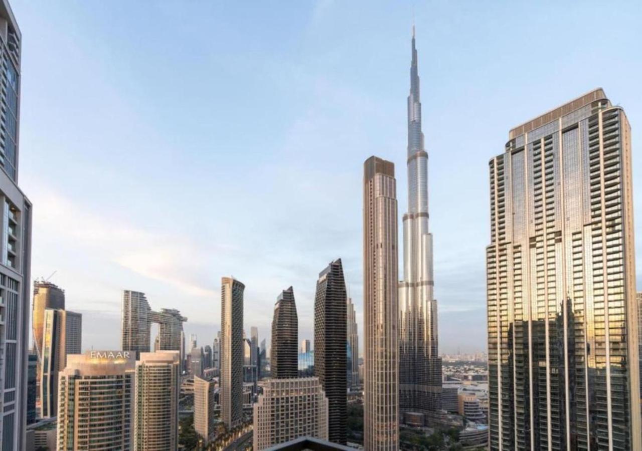 High-Floor 2 Bedroom Premium Apt And Burj Khalifa Views By Vibel Dubai Bagian luar foto