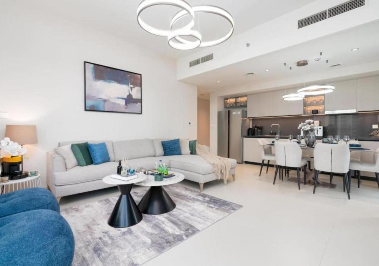 High-Floor 2 Bedroom Premium Apt And Burj Khalifa Views By Vibel Dubai Bagian luar foto