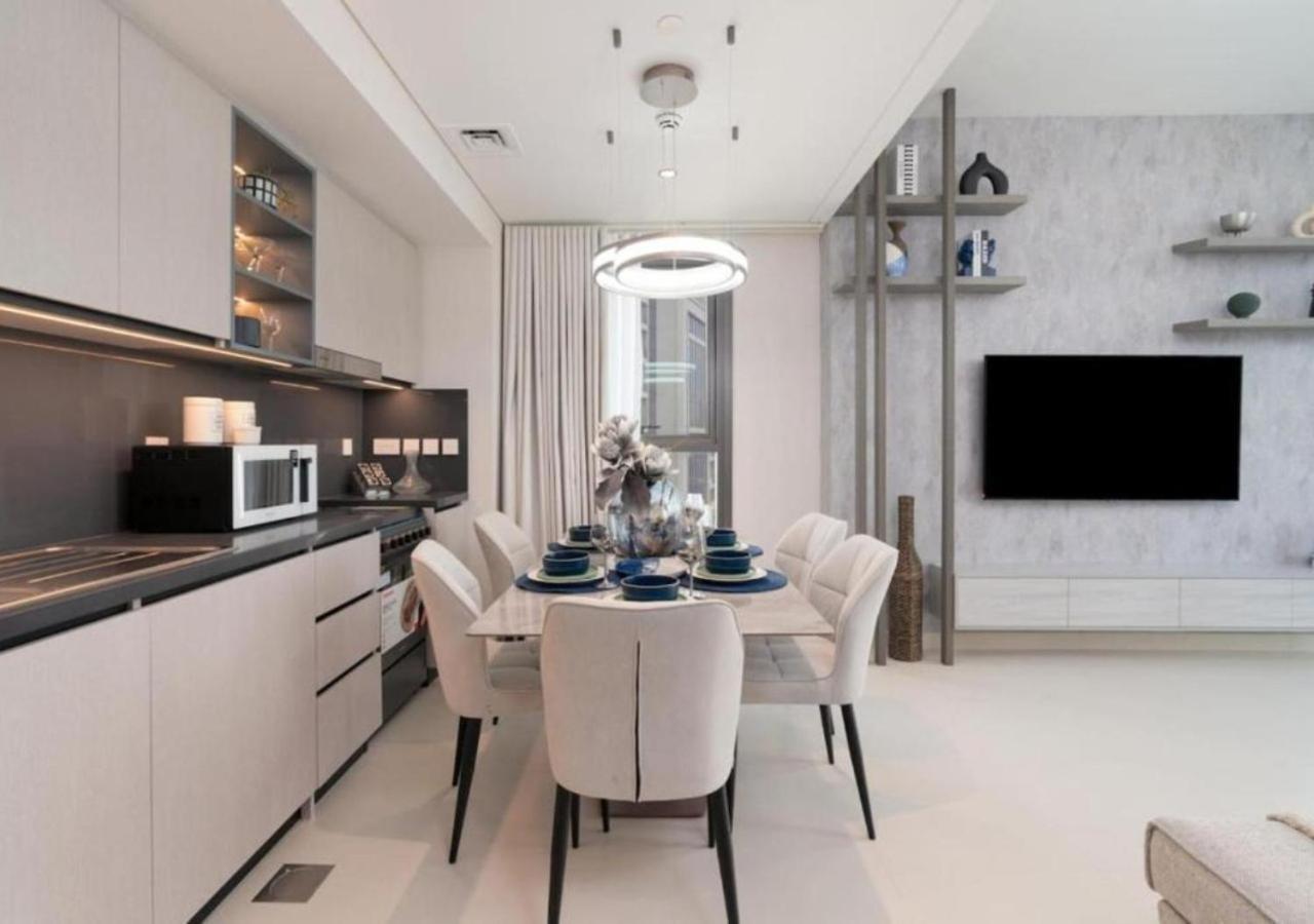 High-Floor 2 Bedroom Premium Apt And Burj Khalifa Views By Vibel Dubai Bagian luar foto