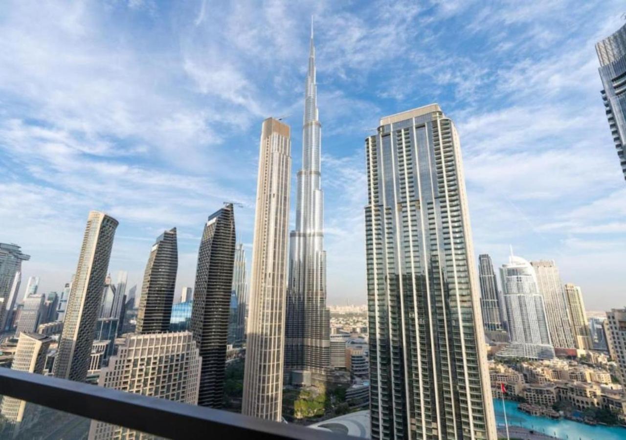 High-Floor 2 Bedroom Premium Apt And Burj Khalifa Views By Vibel Dubai Bagian luar foto